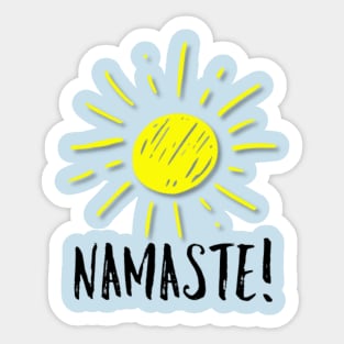 Namaste! Sticker